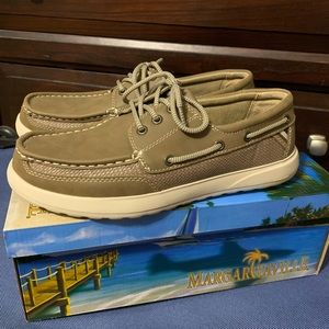 Margaritaville Men’s Boat Shoes Great Condition